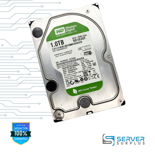 WD Caviar Green 1TB SATA 3.5 in Enterprise HDD | WD10EADX