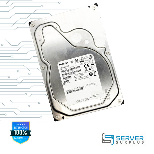 Toshiba MG03SCA400 4TB SAS 6Gb/s 3.5 in Enterprise HDD | HDEPC00JAA51 | 58-0158-01