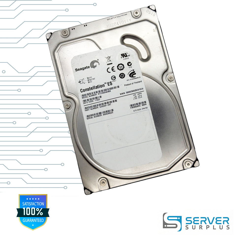 Seagate Constellation ES SAS 3.5 in Enterprise HDD | ST31000424SS