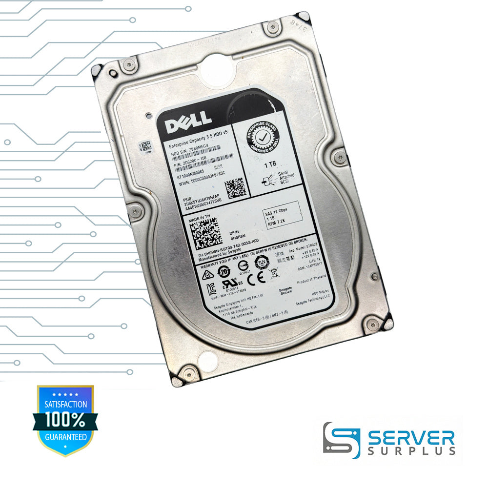 Seagate 1TB SAS 12Gb/s 12Gb/s 3.5 in Enterprise HDD | ST1000NM0085