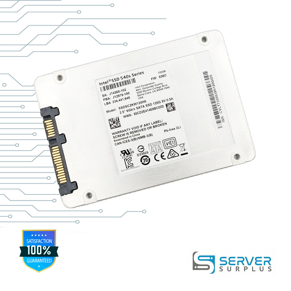 Intel 540s Series 120GB SATA 6Gb/s 2.5 in Enterprise SSD | SSDSC2KW120H6
