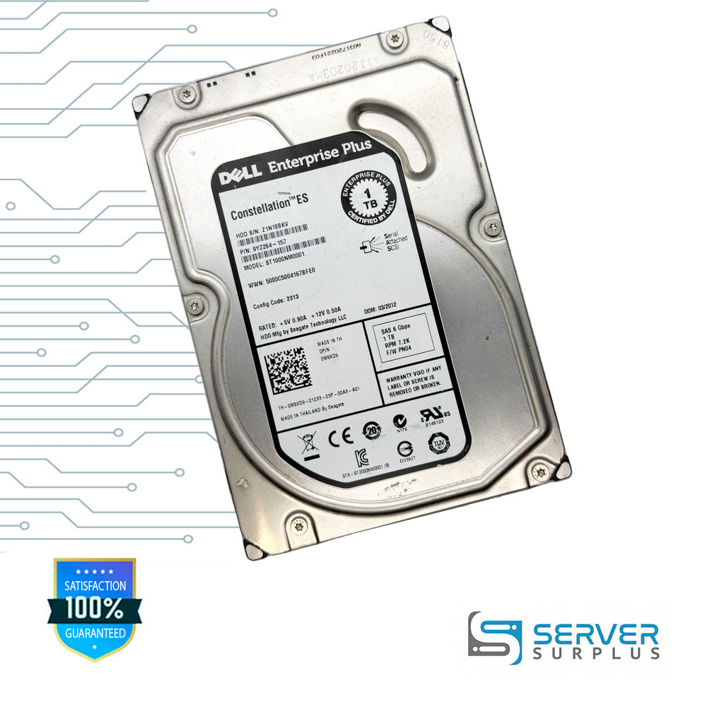 Seagate Constellation ES 1TB SAS 6Gb/s 6Gb/s 3.5 in Enterprise HDD | ST1000NM0001