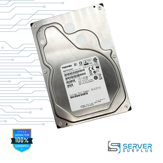 Toshiba MG03SCA300 SAS 6Gb/s 3.5 in Enterprise HDD | HDEPC04JAA51