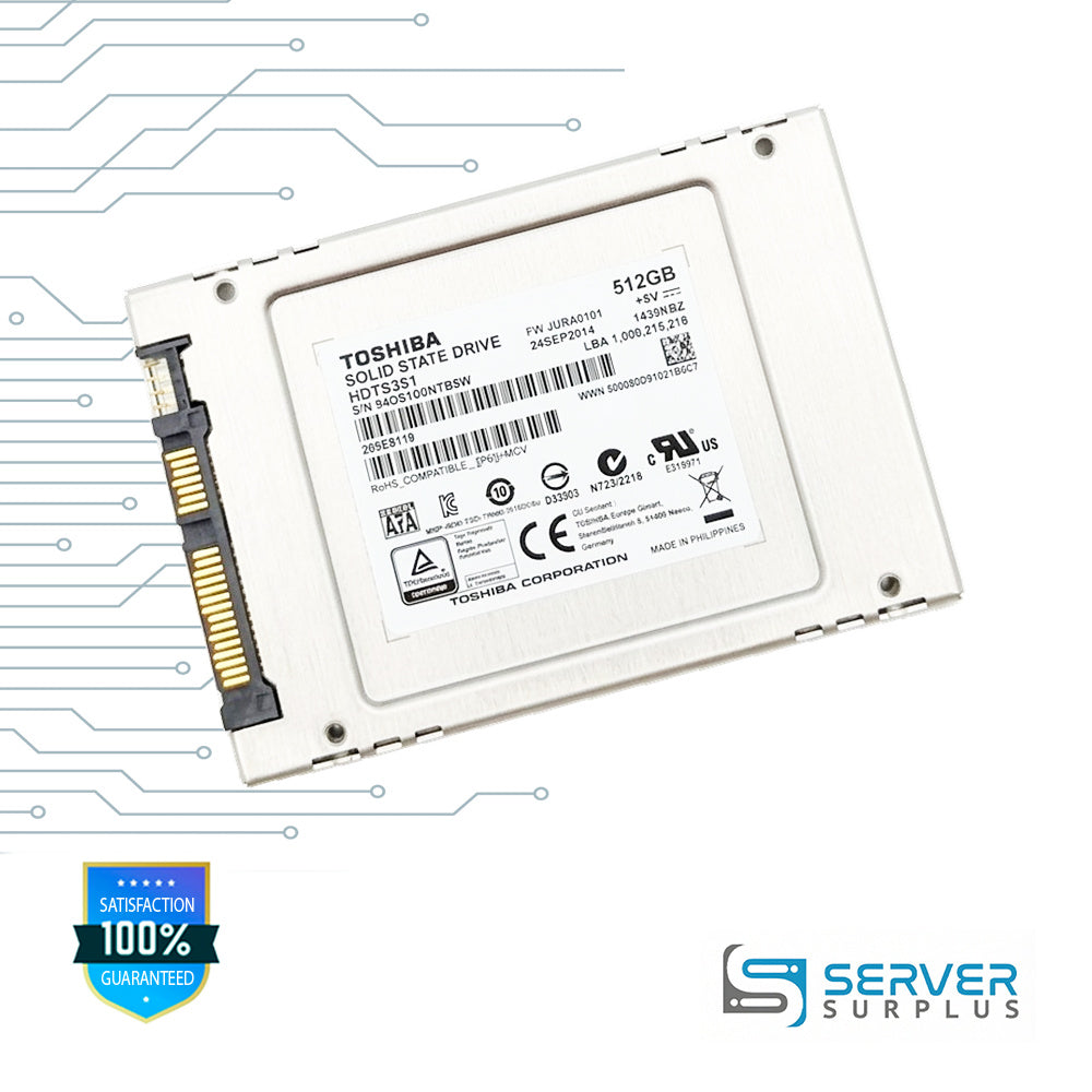 Toshiba 512GB SATA 2.5 in Enterprise SSD | HDTS351