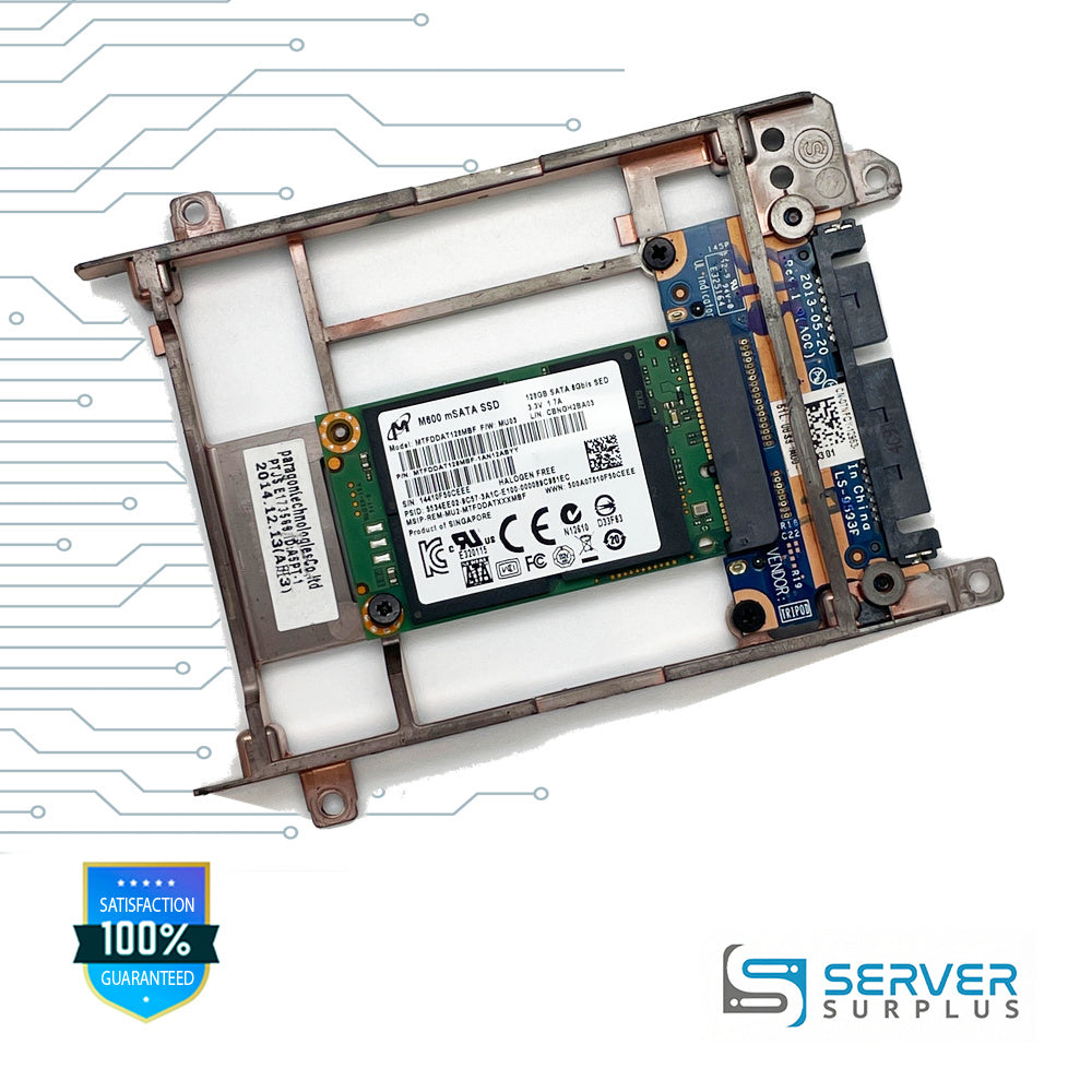 Micron M800 128GB SATA 6Gb/s mSATA Enterprise SSD | MTFDDAT128MBF-1AN12ABYY