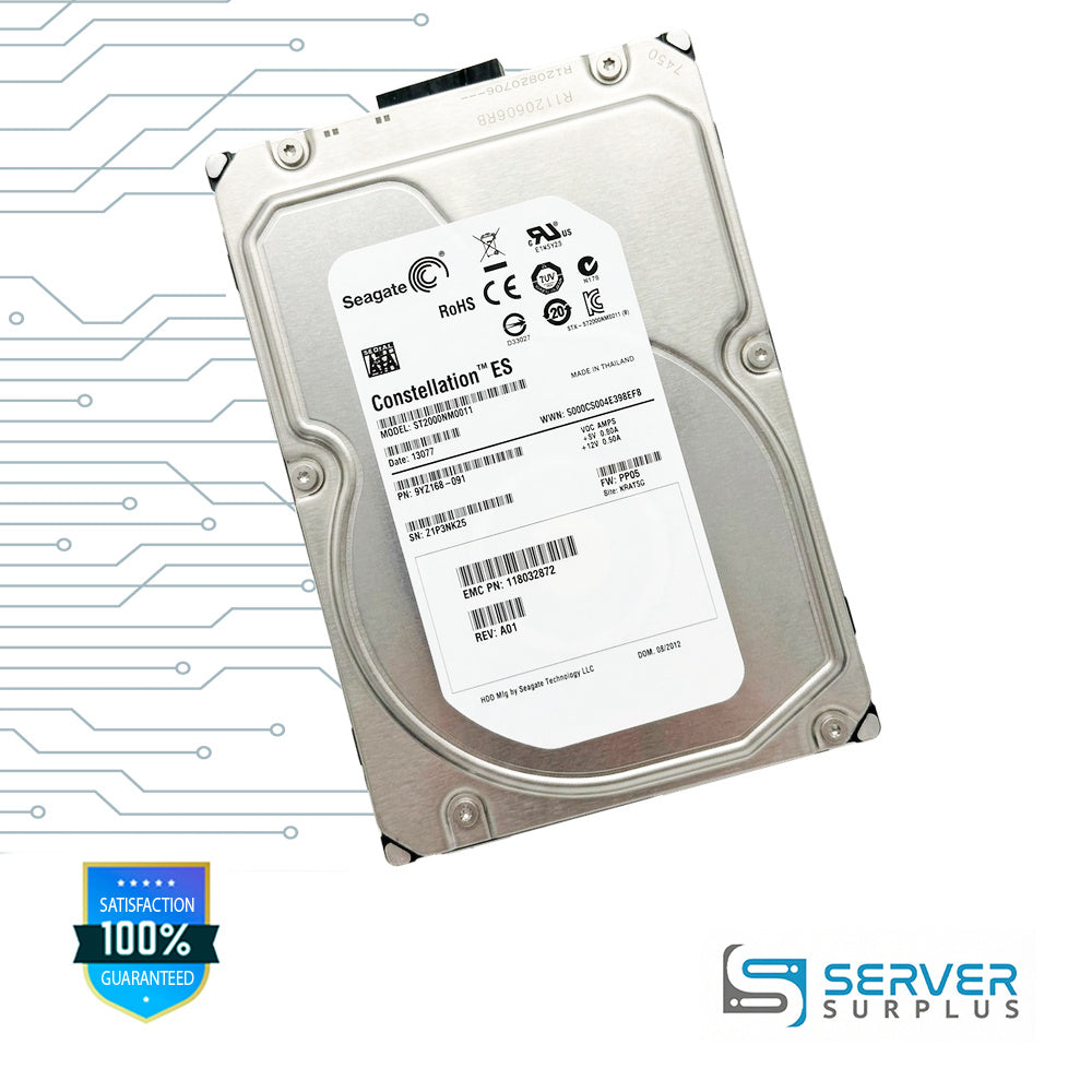EMC Constellation ES 3.5 in Enterprise HDD | 118032872 | ST2000NM0011