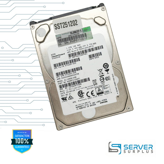 Toshiba AL14SEB120N 1.2TB SAS 10K 2.5 in Enterprise HDD | HDEBF01CGA51