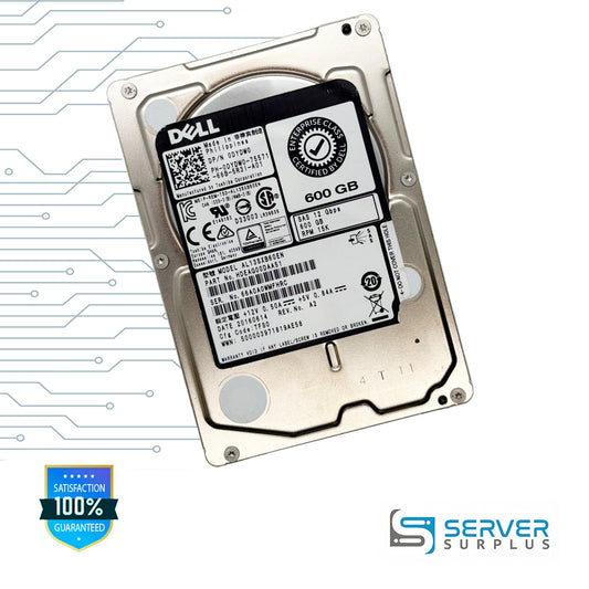 Toshiba AL13SXB60EN 600GB SAS 12Gb/s 2.5 in Enterprise HDD | HDEAG00DAA51