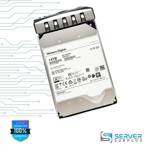 WD DC HC530 14TB SATA 6Gb/s 6Gb/s 3.5 in Enterprise HDD | 0F31284
