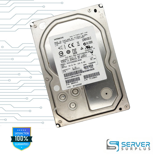 Hitachi HUS723020ALS640 2TB SAS 7200 RPM 3.5 in Enterprise HDD | 0B26312