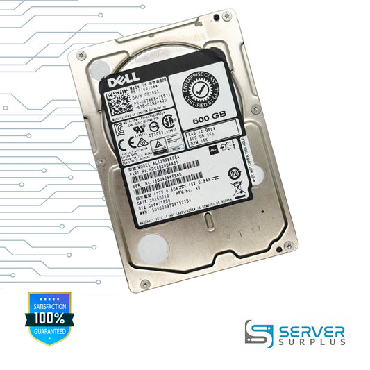 Toshiba AL13SXB60EA 600GB SAS 12Gb/s 2.5 in Enterprise HDD | HDEAG20DAA51