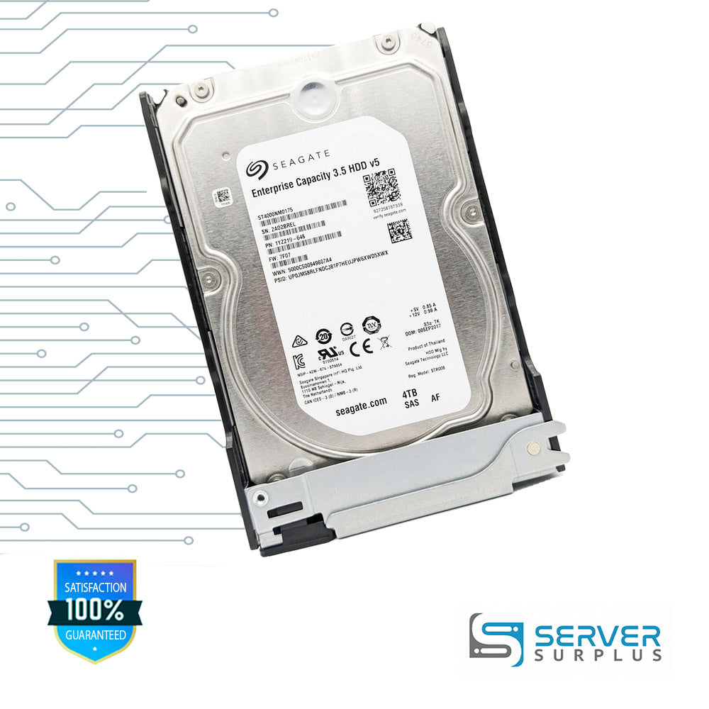 Seagate 4TB SAS 3.5 in Enterprise HDD | ST4000NM00175