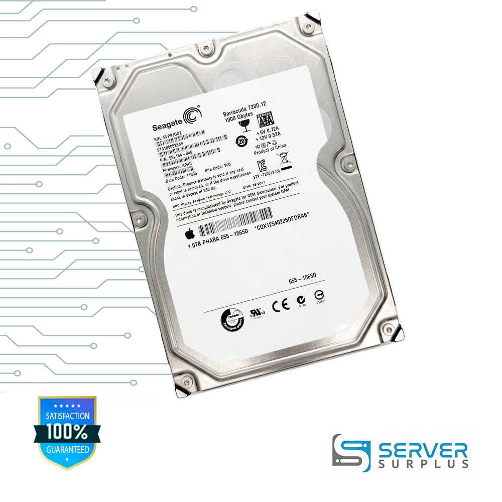 Seagate Barracuda 7200.12 1TB SATA 3.5 in Enterprise HDD | ST31000528AS