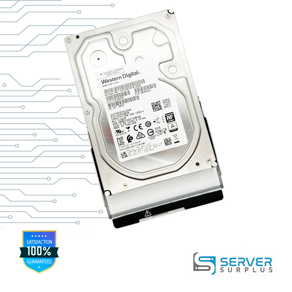 NetApp Ultrastar DC HC320 8TB SAS 12Gb/s 512e 3.5 in Enterprise HDD | 0B36445 | US7SSN8T0 | HUS728T8TAL5204