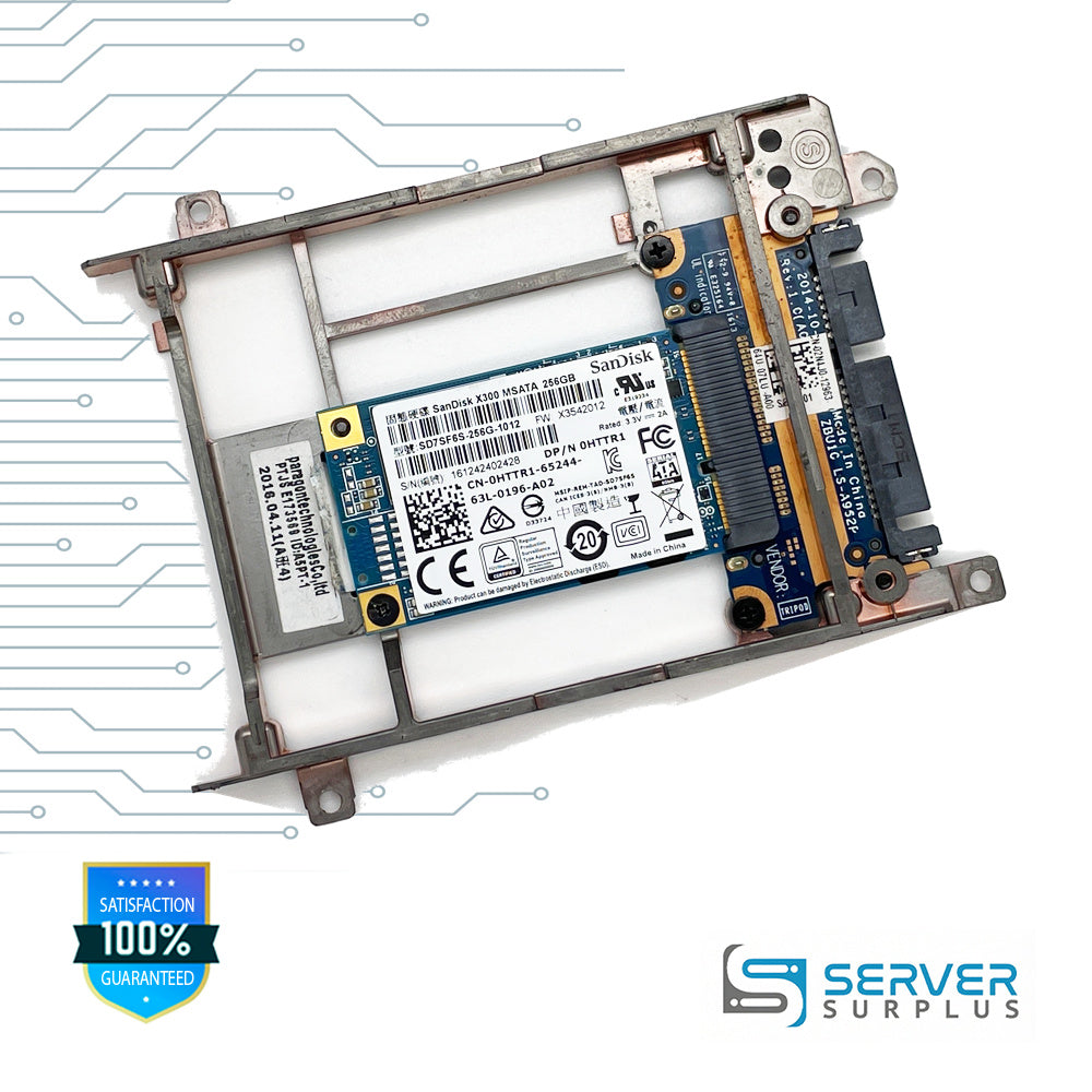 Dell X300 256GB SATA mSATA Enterprise SSD | 0HTTR1 | SD7SF6S-256G-1012
