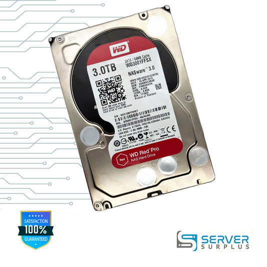 WD Red Pro 3TB SATA 3.5 in Enterprise HDD | WD3001FFSX
