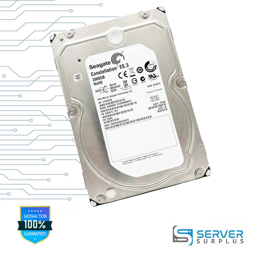 EMC Constellation ES.3 2TB SAS 6Gb/s 3.5-Inch Enterprise HDD | 118033059 | ST2000NM0023