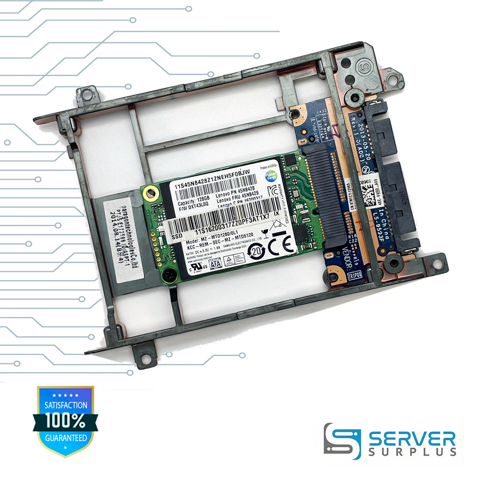 Lenovo 128GB SATA M.2 Enterprise SSD | 45N8429 | MZ-MTD1280/0L1