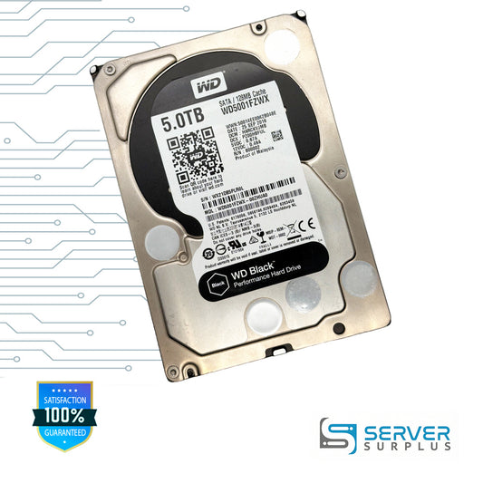 WD Black 5TB SATA 3.5 in Enterprise HDD | WD5001FZWX