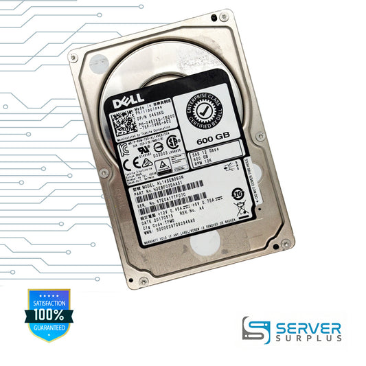 Toshiba AL14SEB060N 600GB SAS 12Gb/s 2.5 in Enterprise HDD | HDEBF03DAA51