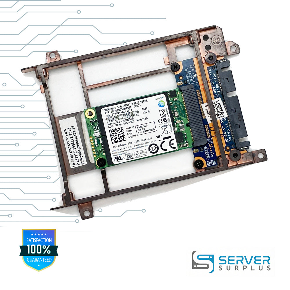 Dell SM841 256GB SATA mSATA Enterprise SSD | 0VGJ0M | MZ-MPD256D