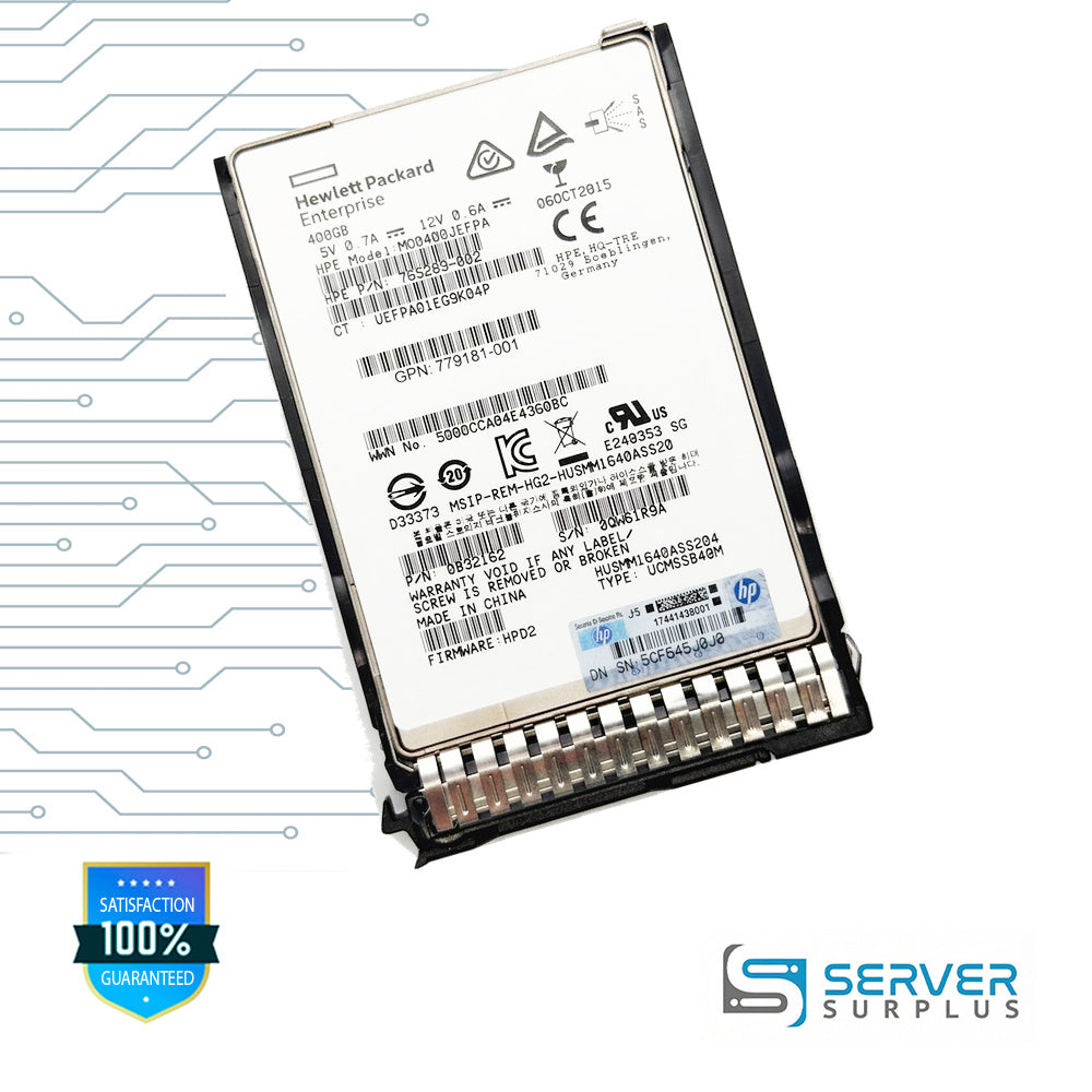 HGST HUSMM1640ASS204 400GB SAS 2.5 in Enterprise SSD | 0B32162