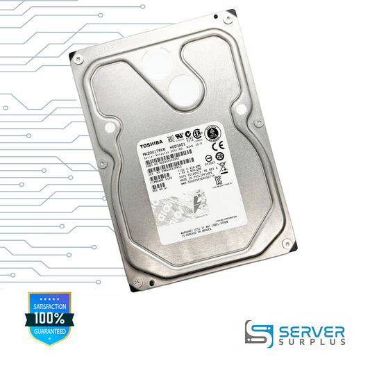 Toshiba MK2001TRKB SAS 6Gb/s 3.5 in Enterprise HDD | HDD3A01CZK51