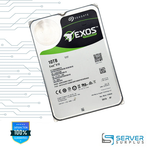 Seagate Exos X10 10TB SATA 3.5 in Enterprise HDD | ST10000NM0016