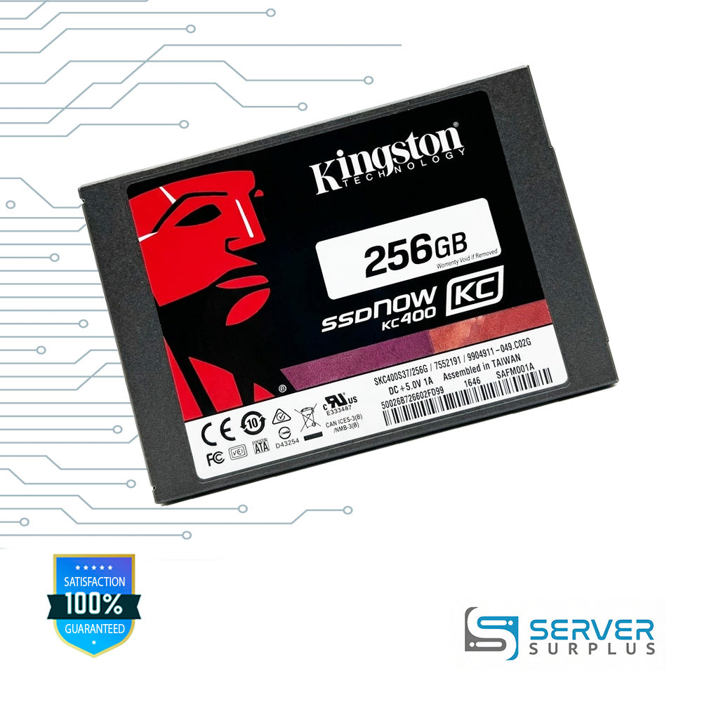Kingston SSDNow KC400 256GB SATA 2.5 in Enterprise SSD | SKC400S37/256G