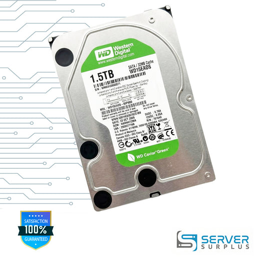 WD Caviar Green 1.5TB SATA 3.5 in Enterprise HDD | WD15EADS-00P8B0