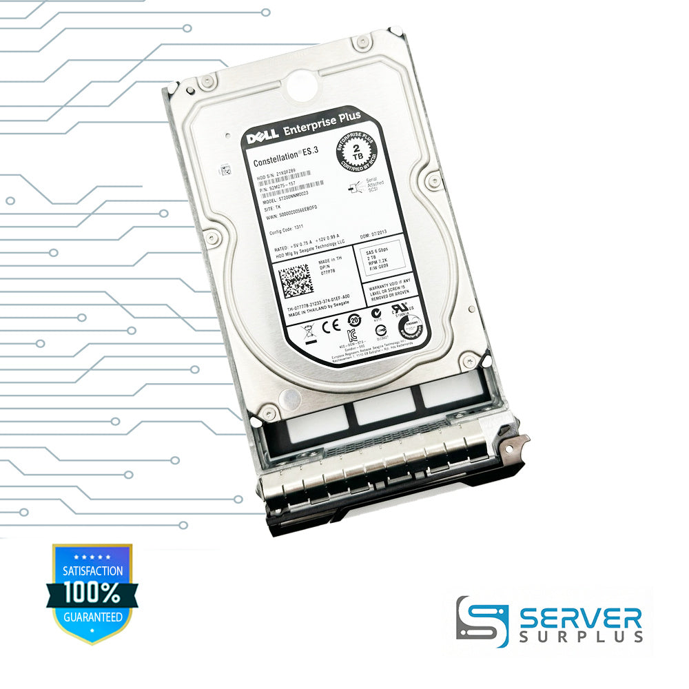 Seagate Constellation ES.3 2TB SAS 6Gb/s 3.5 in Enterprise HDD | ST2000NM0023
