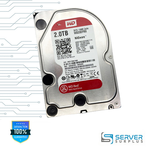 WD Red 2TB SATA 3.5 in Enterprise HDD | WD20EFRX