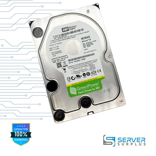 WD Caviar GP 1TB SATA 3.5 in Enterprise HDD | WD10EACS-22D6B0
