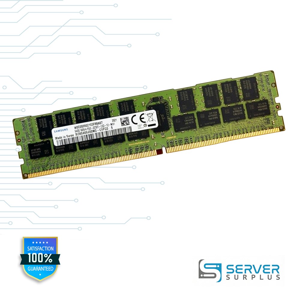 Samsung 64GB DDR4-2933 PC4-23400 4DRx4 ECC Load-Reduced 288-Pin LRDIMM Server Memory | M386A8K40DM2-CVFC0