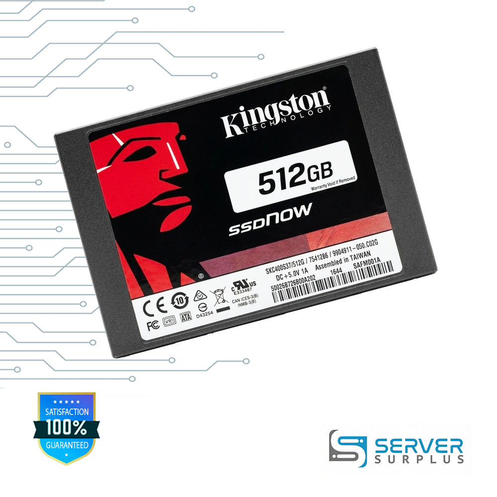 Kingston SSDNow KC400 512GB SATA 2.5 in Enterprise SSD | SKC400S37/512G