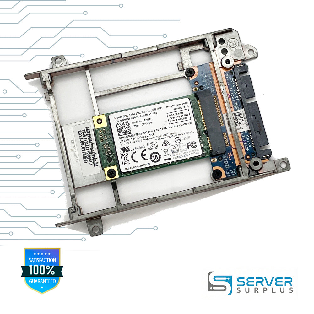 Dell 256GB SATA mSATA Enterprise SSD | 02HNG6 | LMH-256V2M